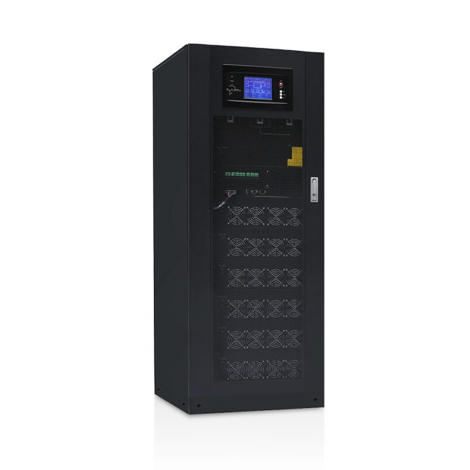 Источник бесперебойного питания, SVC, RM120/20X, 120кВа/108кВт.,Тип: модульный, Высота 1,6м, Подключение до 6 модулей 20кВа(PM20X), Холодный старт, Горячая замена модулей, 3 фазы на вход/3 фазы на выход, Коэффициент мощности 0,9
