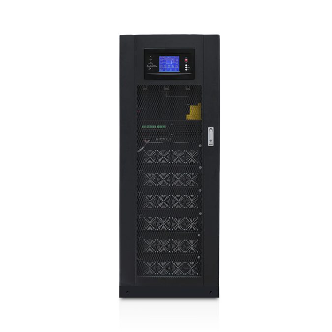 Источник бесперебойного питания, SVC, RM120/20X, 120кВа/108кВт.,Тип: модульный, Высота 1,6м, Подключение до 6 модулей 20кВа(PM20X), Холодный старт, Горячая замена модулей, 3 фазы на вход/3 фазы на выход, Коэффициент мощности 0,9