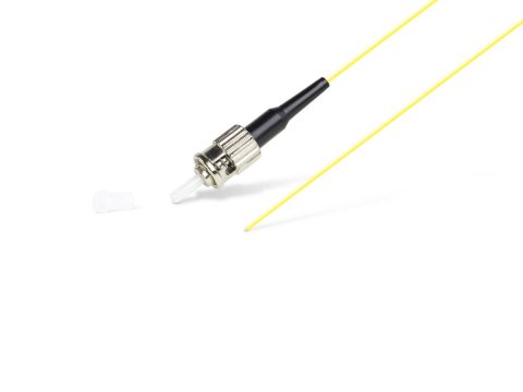 Пигтейл Оптический,, ST/UPC SM 9/125 0.9 мм 1.5 м, Жёлтый, LSZH, Пол. Пакет