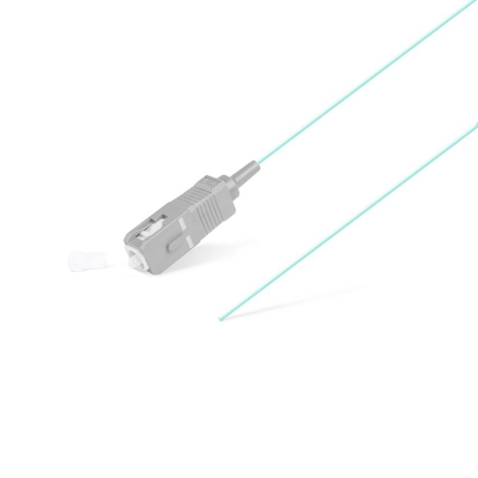Пигтейл Оптический,, SC/UPC MM OM3 50/125 0.9 мм 1.5 м, LSZH, Пол. Пакет