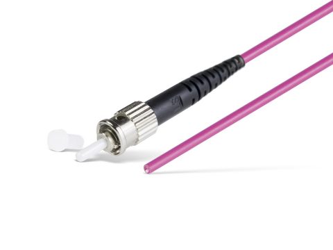 Пигтейл Оптический,, ST/UPC MM OM4 50/125 0.9 мм 1.5 м, LSZH, Пол. Пакет