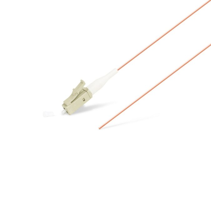 Пигтейл Оптический,, LC/UPC MM OM4 50/125 0.9 мм 1.5 м, LSZH, Пол. Пакет
