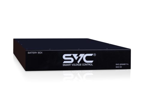 Батарейный блок, SVC, для ИБП RT-3KL-LCD/PTS-3KL-LCD, Стоечный 19" 2U, 12В/7Ah*8шт., Чёрный