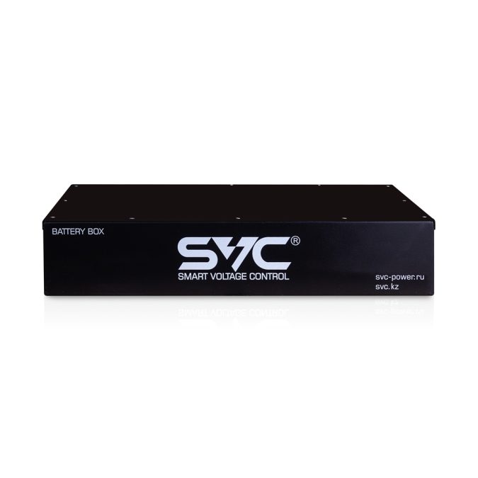 Батарейный блок, SVC, для ИБП RT-6KL-LCD, Стоечный 19" 2U, 12В/7Ah*16шт., Чёрный