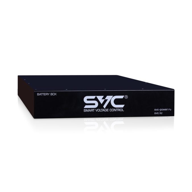 Батарейный блок, SVC, для ИБП RT-10KL-LCD, Стоечный 19" 2U, 12В/9Ah*16шт., Чёрный