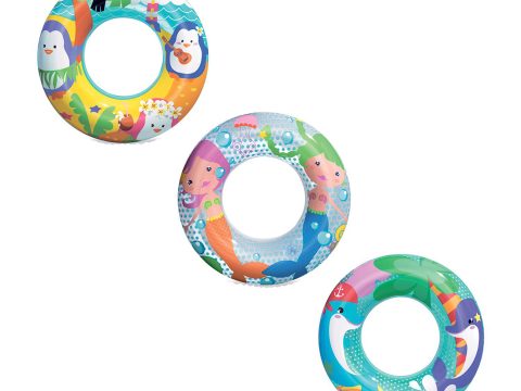 Круг для плавания Aqua Pals 51см, BESTWAY, 36113, Винил, 3-6, Цвет в ассортименте, Пакет