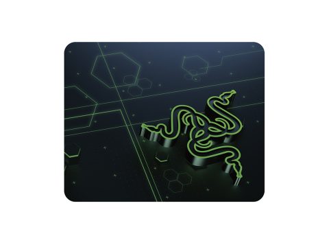 Коврик для компьютерной мыши, Razer, Goliathus Mobile, RZ02-01820200-R3M1, Тканевый гибкий, Гладкая поверхность, 270*215*1,5мм, Зелёный