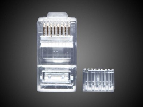 Коннектор телекоммуникационный, SHIP, S901D, RJ 45, Cat.6, UTP, (100 штук в пакете)