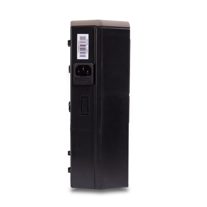 Источник бесперебойного питания, SVC, U-650-L, USB, Мощность 650ВА/390Вт, Диапазон работы AVR: 145-290В, Бат.: 12В/7 Ач х 1 шт.., 6 вых.: Shuko CEE7(3 с работой от батареи, 3 сетевой фильтр), USB 5В/2А*2 шт., Чёрный