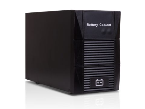 Батарейный блок, SVC, для ИБП PTS-1KL-LCD, Напольный, 12В/7Ah*6шт., Подключения через кабель с коннектором Anderson (в комплекте), Чёрный