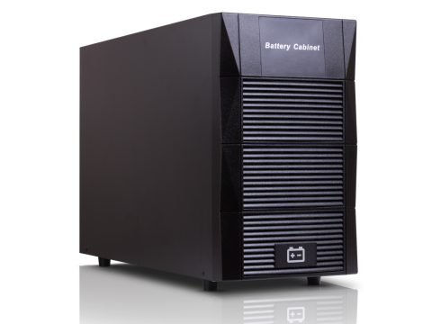 Батарейный блок, SVC, для ИБП PTS-3KLN-LCD, Напольный, 12В/7Ah*16шт., Подключения через кабель с коннектором Anderson (в комплекте), Чёрный