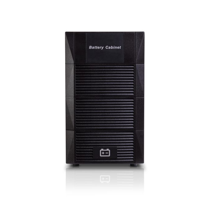 Батарейный блок, SVC, для ИБП PTS-3KLN-LCD, Напольный, 12В/7Ah*16шт., Подключения через кабель с коннектором Anderson (в комплекте), Чёрный