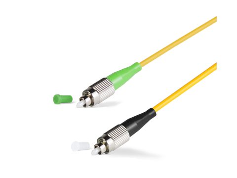 Патч корд оптоволоконный,, FC/UPC-FC/APC SM 9/125 Simplex 2.0мм 1 м, LSZH