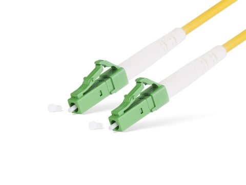 Патч корд оптоволоконный,, LC/APC-LC/APC SM 9/125 Simplex 2.0мм 1 м, LSZH