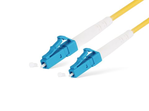 Патч корд оптоволоконный,, LC/UPC-LC/UPC SM 9/125 Simplex 2.0мм 1 м, LSZH