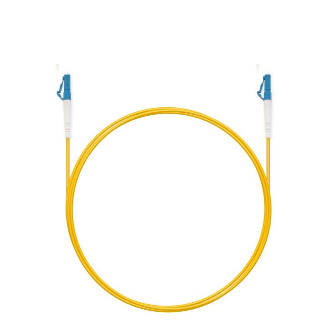 Патч корд оптоволоконный,, LC/UPC-LC/UPC SM 9/125 Simplex 2.0мм 1 м, LSZH