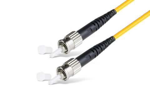 Патч корд оптоволоконный,, ST/UPC-ST/UPC SM 9/125 Simplex 2.0мм 1 м, LSZH