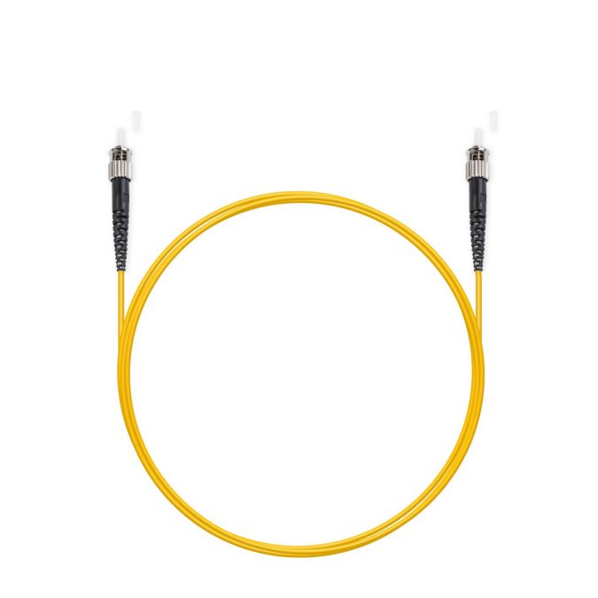 Патч корд оптоволоконный,, ST/UPC-ST/UPC SM 9/125 Simplex 2.0мм 1 м, LSZH