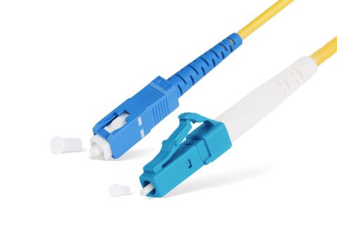 Патч корд оптоволоконный,, SC/UPC-LC/UPC SM 9/125 Simplex 2.0мм 1 м, LSZH