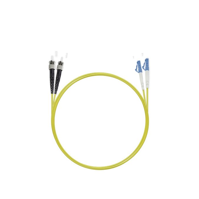 Патч корд оптоволоконный,, LС/UPC-ST/UPC SM 9/125 Duplex 2.0мм 1 м, LSZH