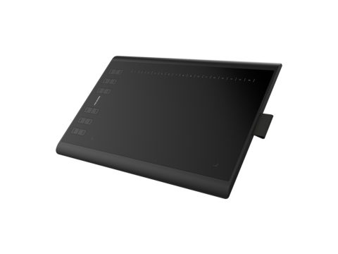 Графический планшет, Huion, H1060P, Разрешение 5080 lpi, Чувствительность к нажатию 8192, Интерфейс USB, Рабочая область 254x158.8 мм. (11"х 6.875"), Чёрный