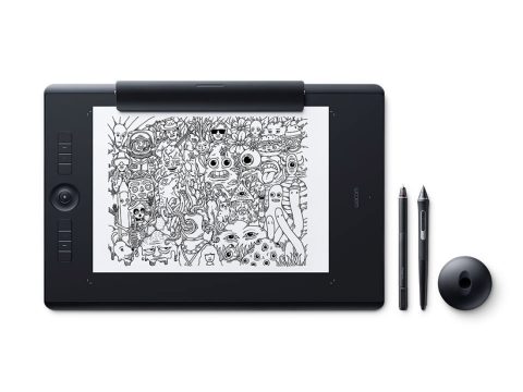 Графический планшет, Wacom, Intuos Pro Large Paper Edition R/N (PTH-860P-N), Разрешение 5080 lpi, Чувствительность к нажатию 8192, ExpressKeys: 8 программируемых клавиш, Размер 430x287x8 мм, Чёрный