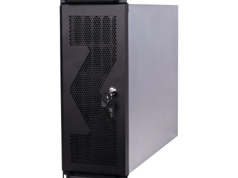 Компьютерный корпус с салазками, Delux, DLC-MU415, ATX/Micro-ATX/Mini-ITX, Высота процессорного кулера до 150мм, Длина VGA до 330мм, 10*3.5"/3*2.5, Сталь, 19" 4U, 550*430*176 мм, салазки DLA-419, Чёрный, Без Б/П, Заводская Сборка (Oригинал)