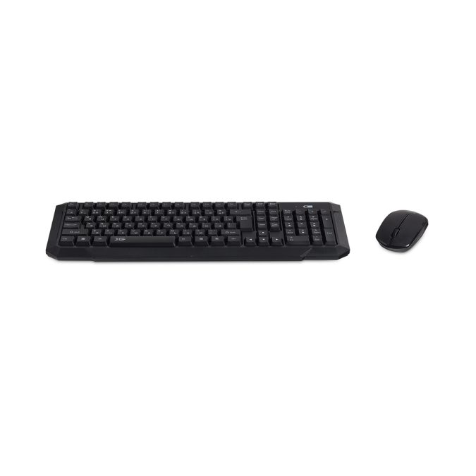 Комплект Клавиатура + Мышь, XG, XD-7700GB, Беспроводной, Оптическая мышь, Анг/Рус/Каз, Кол-во стандартных клавиш 104, Чёрный