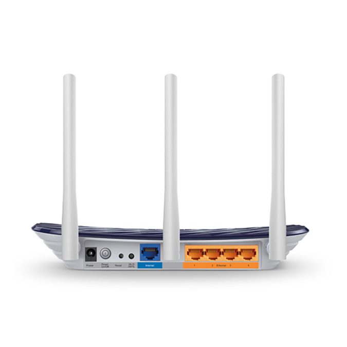 Маршрутизатор, TP-Link, Archer C20, 802.11a/b/g/n/AC. 2.4Ггц/5Ггц AC750, 1 WAN порт 10/100М + 4 LAN порта 10/100М