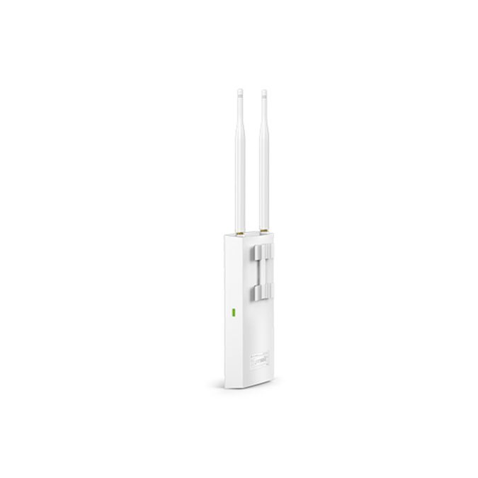 Wi-Fi точка доступа, TP-Link, EAP110-Outdoor, Наружная, 2,4 Ггц, 300 Мбит/с, 1 порт Ethernet 10/100 Мбит/с с PoE