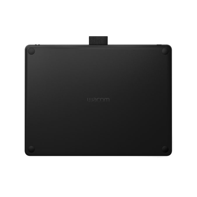 Графический планшет, Wacom, Intuos Small Bluetooth (CTL-4100WLK-N), Разрешение 2540 lpi, Чувствительность к нажатию 4096, 4 программируемые клавиши, 2 клавиши на пере, Размер планшета 200*160*8,8 мм, Чёрный