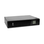 Источник бесперебойного питания, SVC, RTU-2KL-LCD, 2000VA (1600W), Стоечный 19'' 2U, RTU-серия, USB-SMART, Диапазон работы AVR: 165-280В, Бат.: 9Ач*3 шт., Вентилятор: 8cм*1шт. Выходные разъемы: 2 х Schuko + 1 х IEC C13., Чёрный