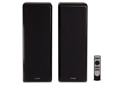 Колонки, Microlab, SOLO19, Bluetooth 4.0, 184Вт, Цифровой оптический вход, Цифровой коаксиальный вход, МДФ повышенной толщины, Беспроводной пульт ДУ, Чёрный