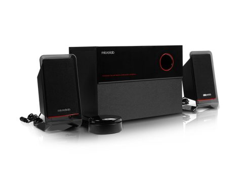 Акустическая система, Microlab, M200BT, выход мощн 40Вт, RMS, частота 30-20 000 Гц, 75ДБ,2RCA , Чёрный