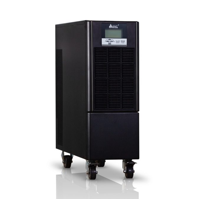 Источник бесперебойного питания, SVC, GT31-15KVA, Мощность 15кВА/13.5кВт, Трёхфазный (3 фазы на вход, 1 на выход), GT31-серия, On-Line, LCDRS-232/USB SMART, Диапазон работы AVR: 190-499В, Батарея: 16 шт. (не поставляется в комплекте), Чёрный