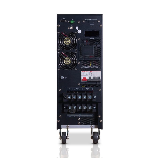 Источник бесперебойного питания, SVC, GT31-20KVA, Мощность 20кВА/18кВт, Трёхфазный (3 фазы на вход, 1 на выход), GT31-серия, On-Line, LCDRS-232/USB SMART, Диапазон работы AVR: 190-499В, Батарея: 16 шт. (не поставляется в комплекте), Чёрный