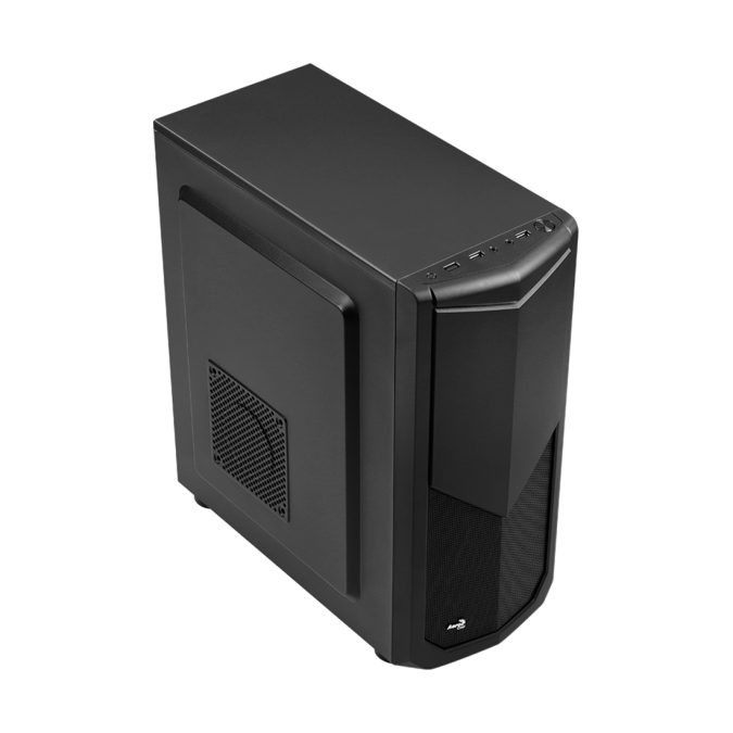 Компьютерный корпус, Aerocool, Tomahawk-S-BK-v2 , ATX/Micro ATX, USB 2*2.0, HD-Audio+ Mic, Высота процессорного кулера до 167мм, Длина VGA до 324мм, 1*3.5"/4*2.5", Толщина 0,5мм, 440,5x202x399мм, Без Б/П, Черный