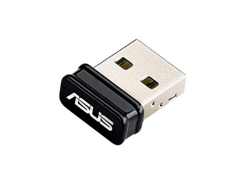 Сетевой адаптер, ASUS, USB-N10 NANO, 2.4 ГГц, 150 Мбит/с, 15.5 dBm, USB 2.0