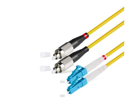 Патч корд оптоволоконный,, SC/UPC-LC/APC SM 9/125 Simplex 3.0мм 1 м, LSZH