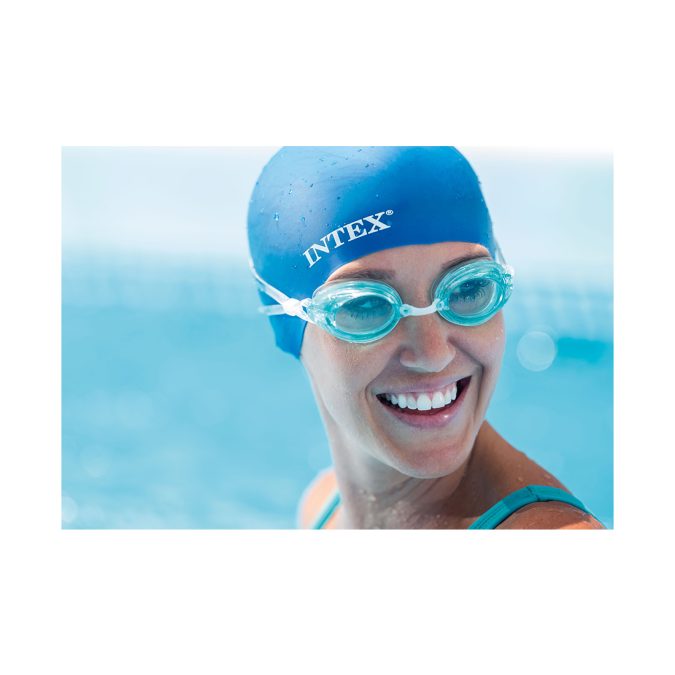 Очки для плавания Sport Relay, INTEX, 55684, Пластик, 8+, Цвета в ассортименте, Блистер
