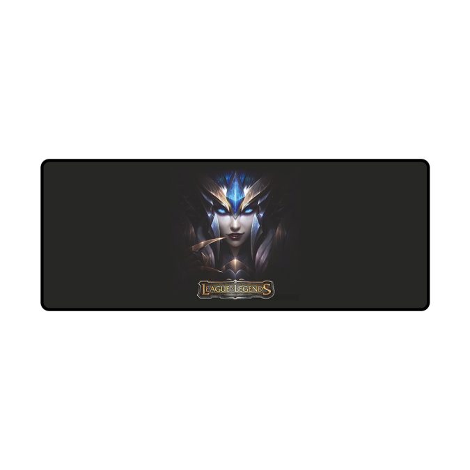 Коврик для компьютерной мыши, XG, League Legends, 295 x 770 x 4mm Резиновая основа, Тканевая поверхность, Склеивание, Гладкая поверхность, Чёрный
