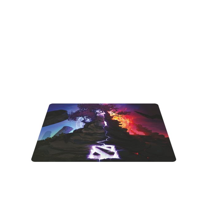 Коврик для компьютерной мыши, XG, Dota 2, 260 x 210 x 2mm,Резиновая основа, Тканевая поверхность, Склеивание, Гладкая поверхность, Чёрный