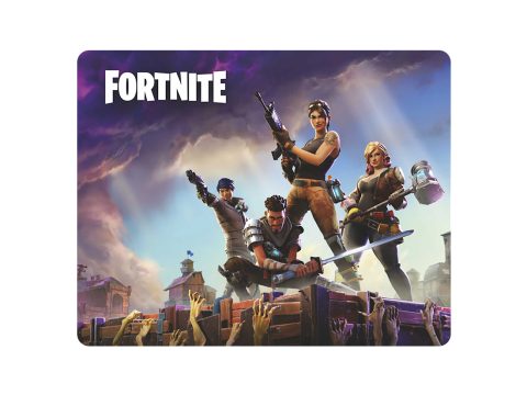 Коврик для компьютерной мыши, XG, Fortnite, 260 x 210 x 2mm, Резиновая основа, Тканевая поверхность, Склеивание, Гладкая поверхность, Синий