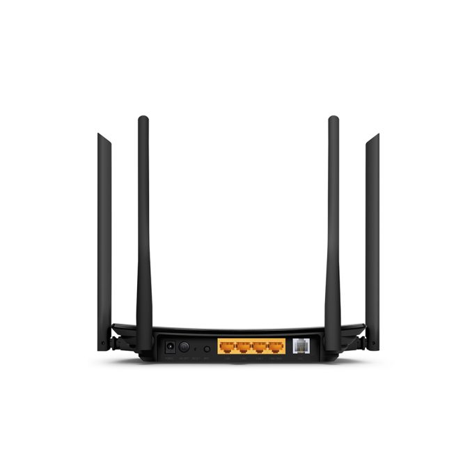 Модем, TP-Link, Archer VR300, до 300 Мбит на 2.4 ГГц, до 867 Мбит/с на 5 ГГц, 3 порта 10/100 Мбит/с RJ45,,1 порт LAN/WAN 10/100 Мбит/с (RJ45),1 порт RJ11
