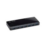 USB-концентратор, TP-Link, UH720, 7 портов USB 3.0, 2 порта 2,4 А, 1 порт micro USB, питание 12V, 3,3A, скорость до 5 Гбит/с