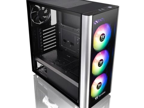 Компьютерный корпус, Thermaltake, Level 20 MT ARGB, CA-1M7-00M1WN-00, Mid-tower, ATX/M-ATX/Mini-ITX, USB 3.0*2, HD-Audio, 1*120 мм / 3*120 мм Addressable RGB, Высота процессорного куллера до 170 мм, Длина VGA до 366 мм, 2*3.5"/2*2.5", 455*204*471 мм, Сталь, 4мм Закаленное стекло*2, Без Б/П, Чёрный