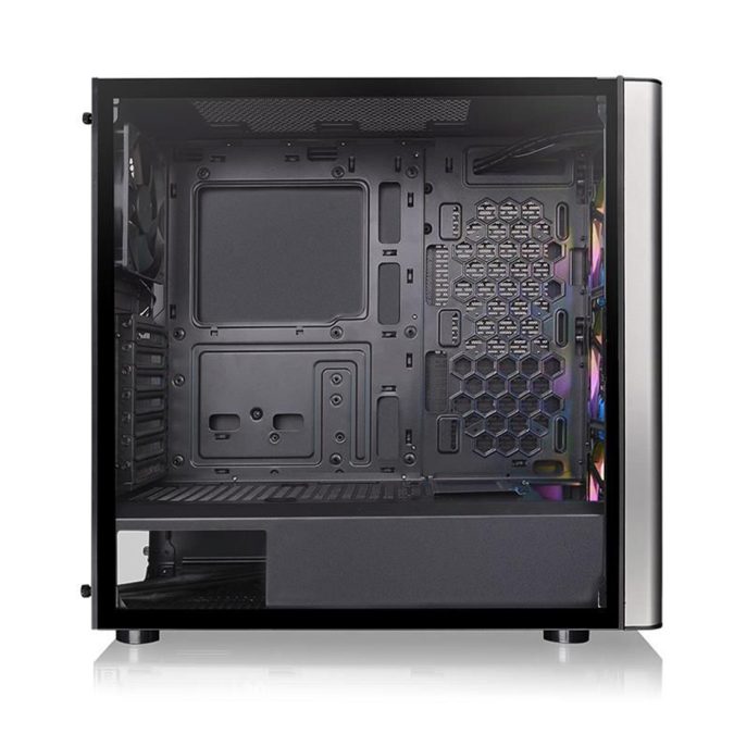 Компьютерный корпус, Thermaltake, Level 20 MT ARGB, CA-1M7-00M1WN-00, Mid-tower, ATX/M-ATX/Mini-ITX, USB 3.0*2, HD-Audio, 1*120 мм / 3*120 мм Addressable RGB, Высота процессорного куллера до 170 мм, Длина VGA до 366 мм, 2*3.5"/2*2.5", 455*204*471 мм, Сталь, 4мм Закаленное стекло*2, Без Б/П, Чёрный