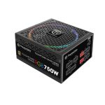 Блок питания, Thermaltake, Toughpower Grand RGB Sync Edition 750W, PS-TPG-0750FPCGEU-S, 750W, ATX, Gold, APFC, 20+4 pin, 2*4+4pin, 12*Sata, 4*Molex, 6*PCI-E 6+2 pin, FDD, RGB sync cable, Modular, Вентилятор RGB 14 см, Чёрный