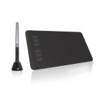 Графический планшет, Huion, H640P, Разрешение 5080 lpi, Чувствительность к нажатию 8192, Интерфейс USB, Рабочая область 160*100 мм. (6,3"х 3,9"), Чёрный