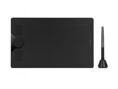 Графический планшет, Huion, HS610, Разрешение 5080 lpi, Чувствительность к нажатию 8192, Интерфейс USB, Рабочая область 254*158,8 мм. (10"x6,25"), Чёрный